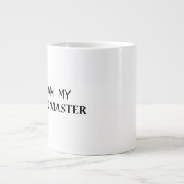 Einfaches Buddy - Lässiger Alltagsstil Jumbo-Tasse