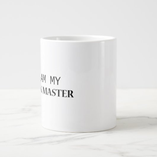 Einfaches Buddy - Lässiger Alltagsstil Jumbo-Tasse (Vorderseite)