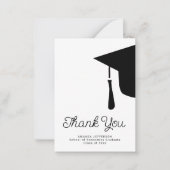 Einfaches Budget Abschluss personalisiert vielen D Mitteilungskarte (Vorderseite)