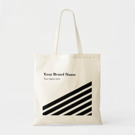 Einfaches Business Brand School Pop Up Store Tragetasche