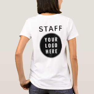Einfaches Business-Logo Corporate Event Mitarbeite T-Shirt