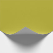 Einfaches Chartreuse Grün Einfarbig Einfache Farbe Geschenkpapier (Ecke)