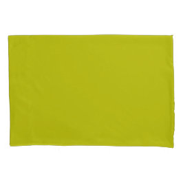Einfaches Chartreuse-Grün Einfarbig Einfache Farbe Kissenbezug