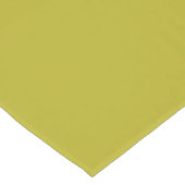 Einfaches Chartreuse Grün Einfarbig Einfache Farbe Kurzer Tischläufer (Ecke)