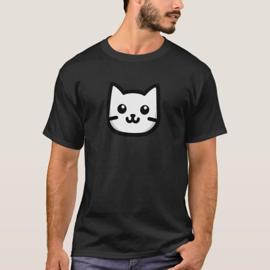 Einfaches Chat-Design T-Shirt (Vorderseite)