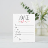 Einfaches Chic Advice Good Vibes Schwarz-weiße Sch (Stehend Vorderseite)