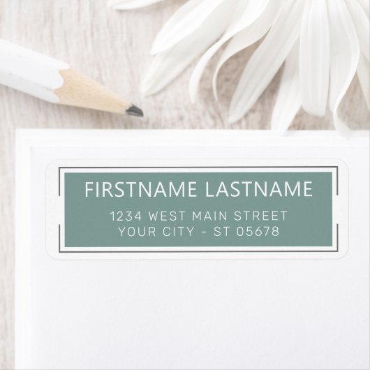 Einfaches Chic Weiß stilisierte Typografie Schrift (Insitu)