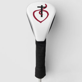 Einfaches Christliches Kreuz Golf Headcover