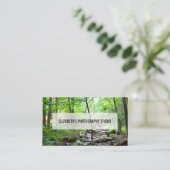 Einfaches Clean Minimal Overlay Visitenkarte (Stehend Vorderseite)