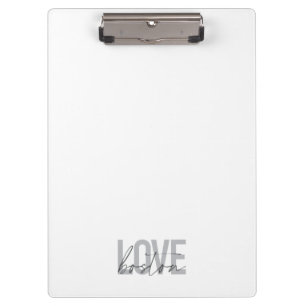 Einfaches, cool, modernes, urbanes Design von Love Klemmbrett