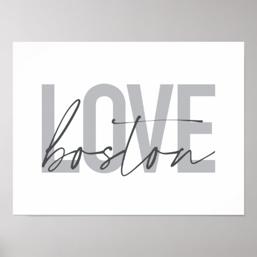 Einfaches, cooles, modernes urbanes Design der Lie Poster (Vorne)