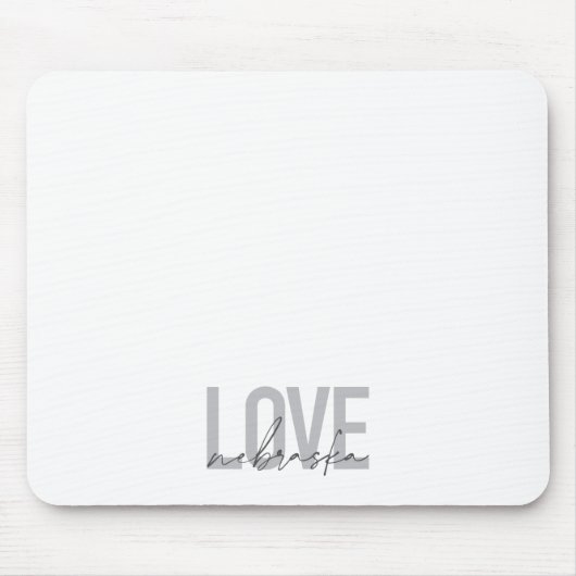 Einfaches, cooles, urbanes modernes Design der Lie Mousepad (Vorne)