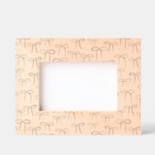 Einfaches Coquette Bow-Muster Geätzte Rahmen (Vorderseite)