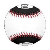 Einfaches Custom Business Weißes Logo und Schwarze Baseball (Rückseite)