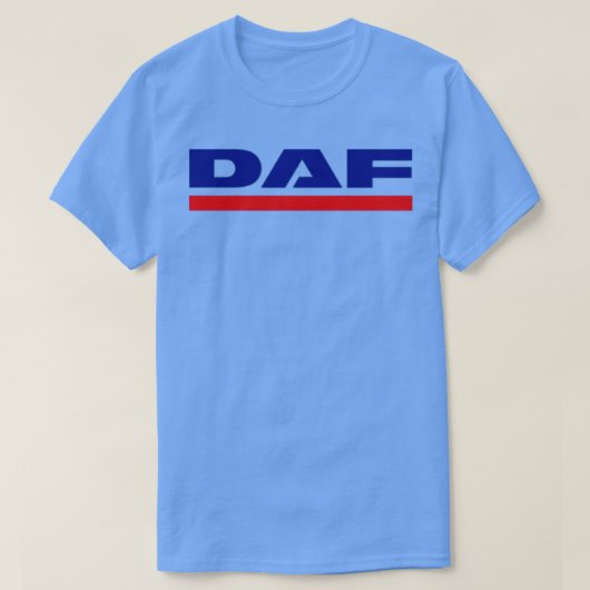 Einfaches DAF-Design T-Shirt (Design vorne)
