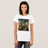 Einfaches Damen-T-Shirt T-Shirt (Vorne ganz)