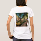 Einfaches Damen-T-Shirt T-Shirt (Rückseite)