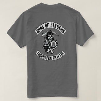 Einfaches Dark 2X Hufeisen-Wurf-Tee T-Shirt
