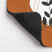 Einfaches Design Abstrakt und Natur Grün Mou Mousepad (Ecke)