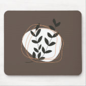 Einfaches Design Abstrakt und Natur Mousepad (Vorne)