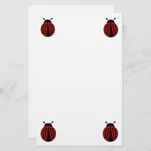 Einfaches Design Briefpapier (Vorne/Hinten)