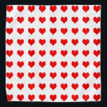 Einfaches Design des Roten Herzens Halstuch<br><div class="desc">Dieses einfache rote Herzdesign ist vom valentinischen Konzept inspiriert. Obwohl das Design einfach ist,  hat diese Kunst dennoch ihren eigenen klassischen Reiz.
Das Design kann personalisiert sein,  und wenn Sie gewollt,  dann fügen Sie Bilder oder Text nach Ihrem Geschmack und Ihren Wünschen</div>
