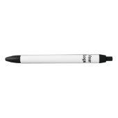 einfaches Design Fügen Sie Ihren Logo Text Stift S (Vorderseite)