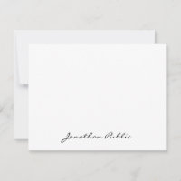 Einfaches Design für handgeschriebenen Skriptnamen