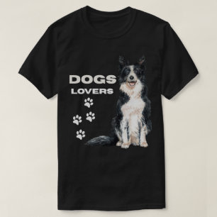 einfaches Design für Hunde-Liebhaber T-Shirt