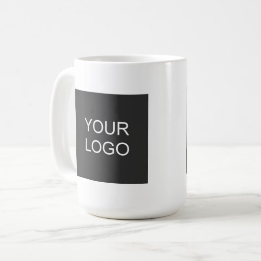 Einfaches Design für Ihr Unternehmen Kaffeetasse (Vorderseite Links)