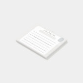 Einfaches Design für Quick Notes Post-it Klebezettel (angewinkelt)