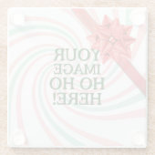 Einfaches Design in nur einem Schritt Glasuntersetzer (Rückseite)