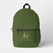 Einfaches Design | Liebe Bedruckter Rucksack (Vorderseite)