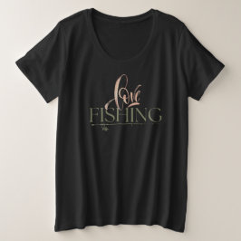 Einfaches Design | Liebe Große Größe T-Shirt