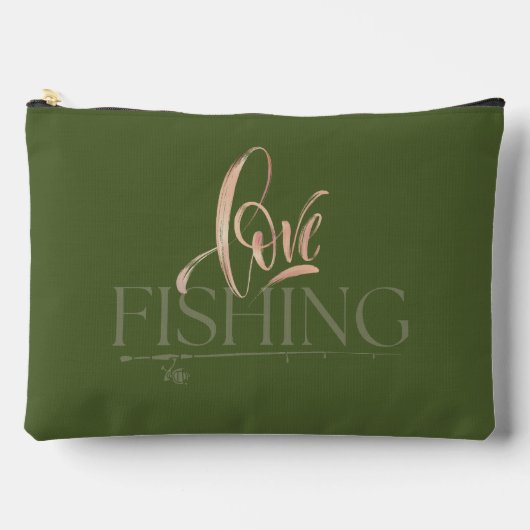 Einfaches Design | Liebe Zubehörtasche (Vorderseite)