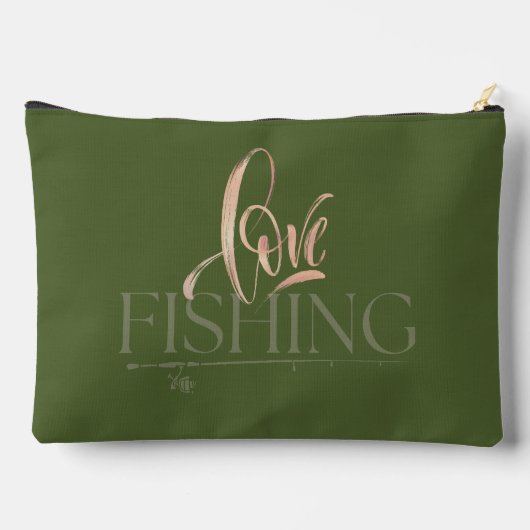 Einfaches Design | Liebe Zubehörtasche (Rückseite)