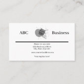 Einfaches Design mit Logo Visitenkarte (Vorderseite)