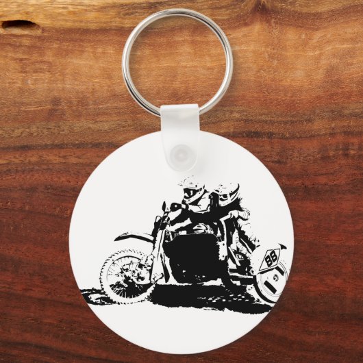 Einfaches Design Schlüsselanhänger (Vorderseite)