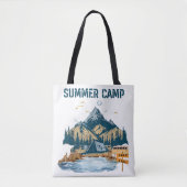 Einfaches Design Sommer Camp Tasche (Vorderseite)
