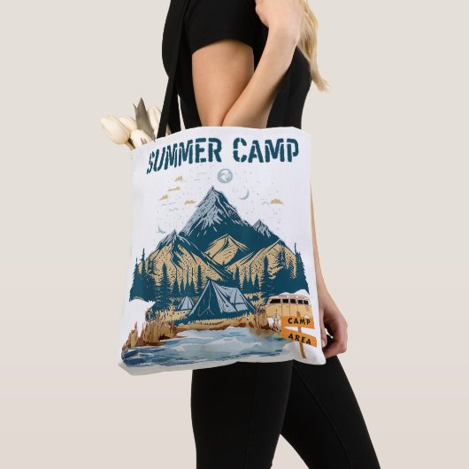 Einfaches Design Sommer Camp Tasche (Von Nahem)