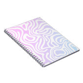 Einfaches Design und elegantes abstraktes SpiralNo Notizblock (Rechte Seite)