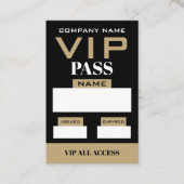 Einfaches Design, VIP-Karten Visitenkarte (Vorderseite)