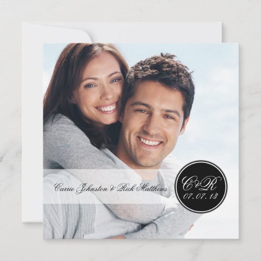 Einfaches doppeltes einladung (Vorderseite)