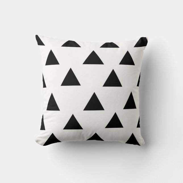 Einfaches Dreieck-Kissen für Teens. Kissen (Vorderseite)