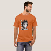 Einfaches dunkles T-Shirt (Vorne ganz)