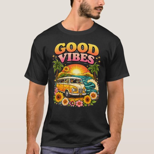 Einfaches dunkles T-Shirt (Vorderseite)