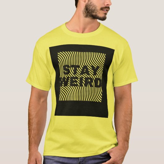 Einfaches dunkles T-Shirt (Vorderseite)