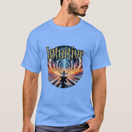 Einfaches dunkles T-Shirt (Vorderseite)