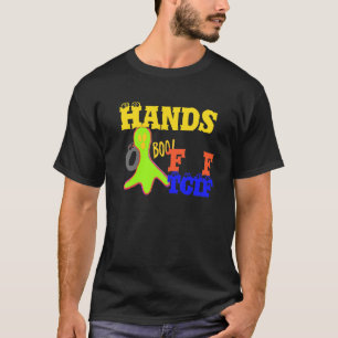 Einfaches dunkles T-Shirt Template