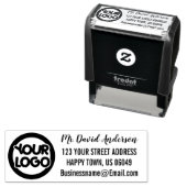 Einfaches E-Mail-Logo Permastempel (Beispiel)